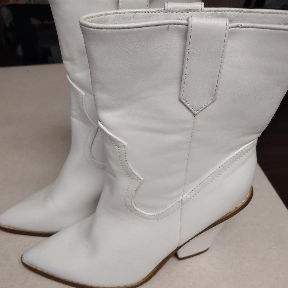 White boots